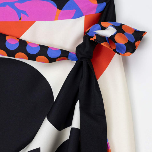 DRIES VAN NOTEN GONNA SCARFY LUNGA