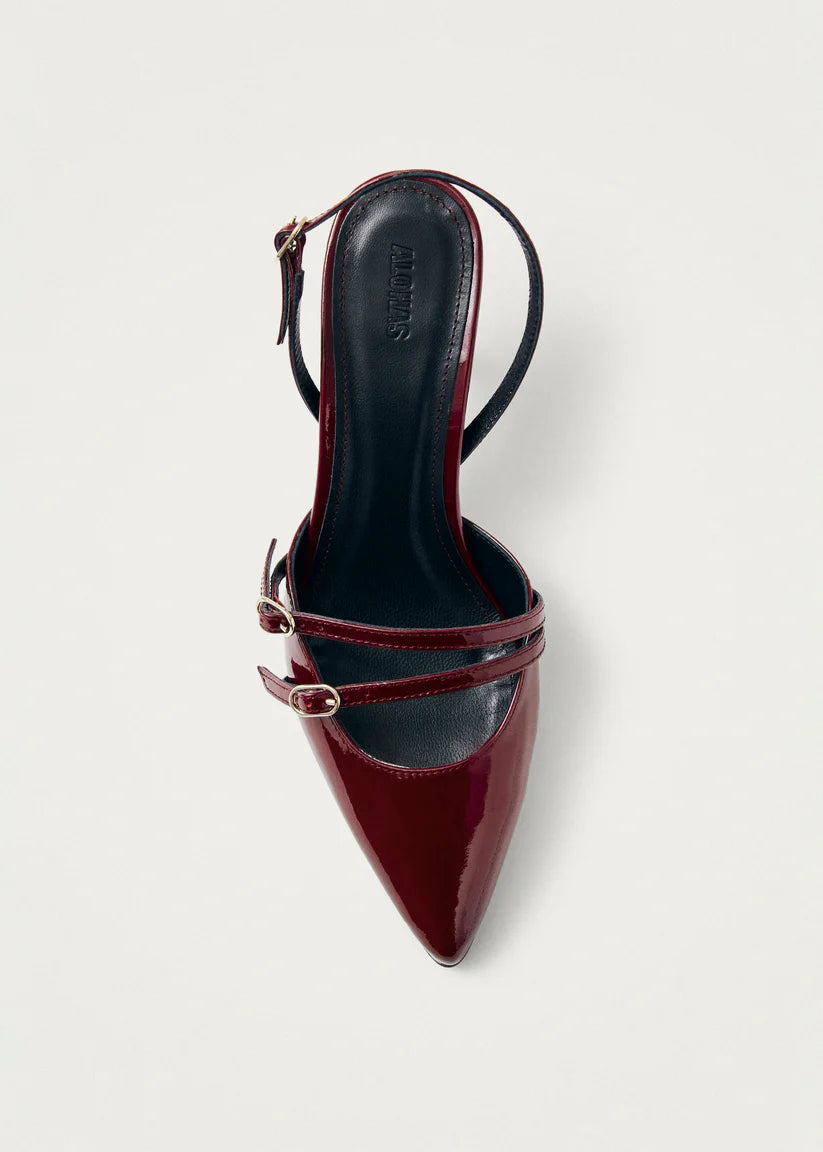ALOHAS SCARPA PUMPS JOELLE BURGUNDY