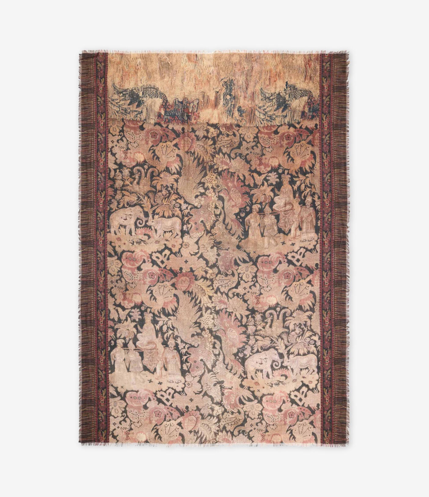 PIERRE-LOUIS MASCIA FOULARD EUCLIDE 135X195 ORO