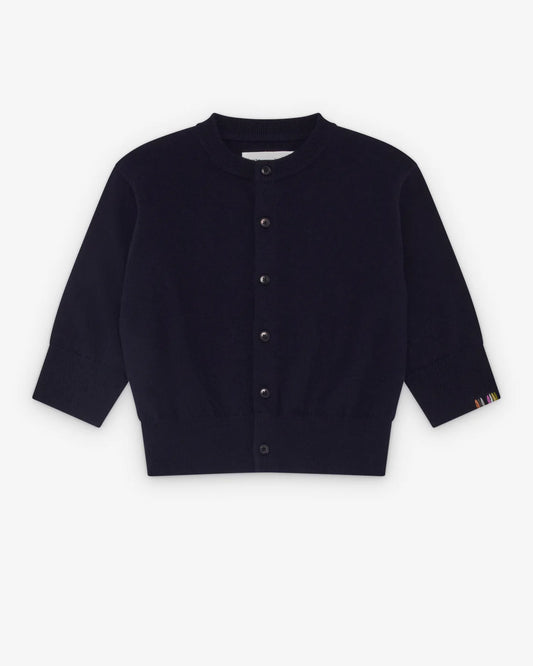 EXTREME CASHMERE CARDIGAN N.474 SUPERLITTLE NAVY