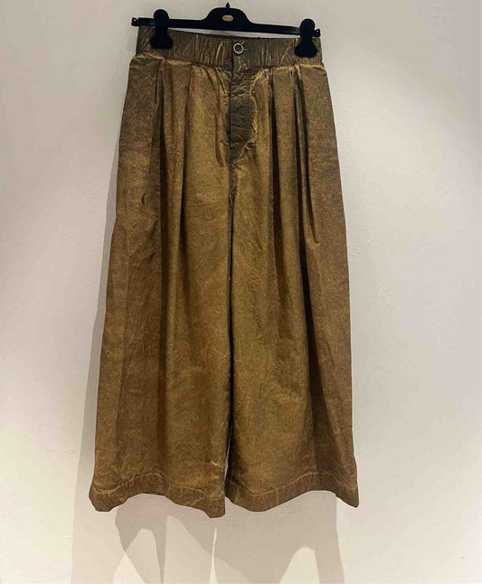 UMA WANG PANTALONE POETIC MUSTARD