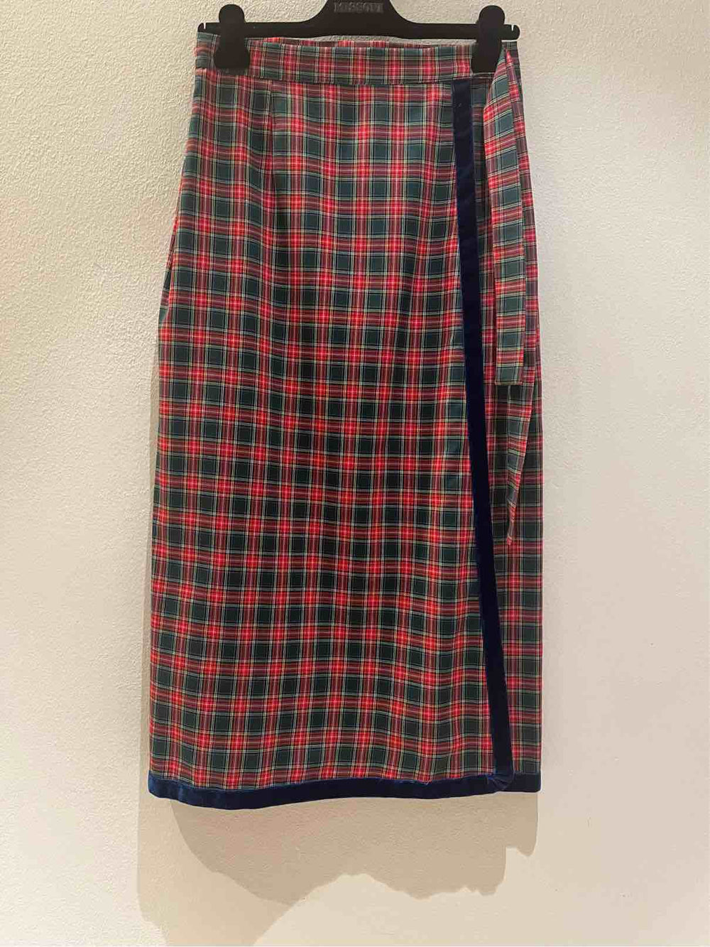 NINA 14.7 GONNA PORTAFOGLIO TARTAN RED