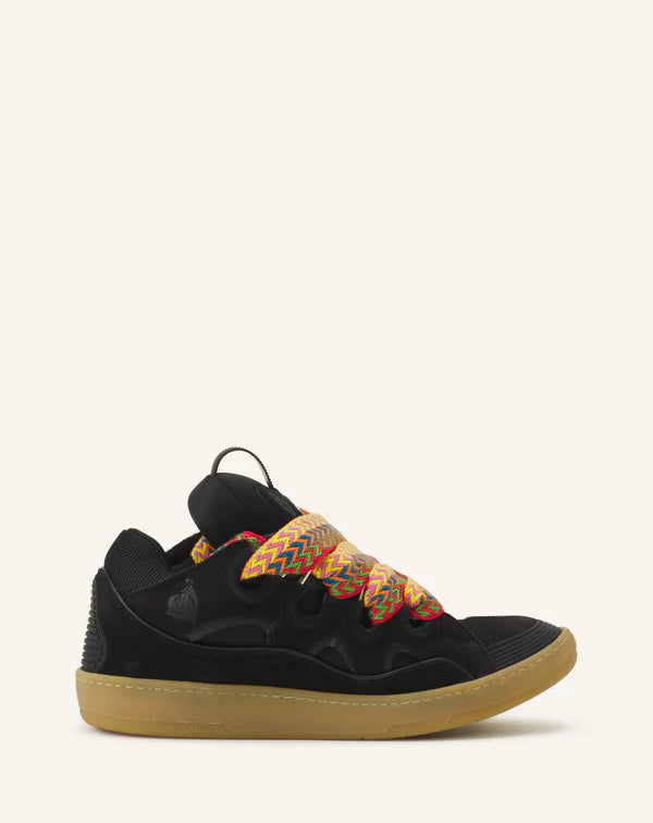 LANVIN SNEAKERS CURB PALE BLACK