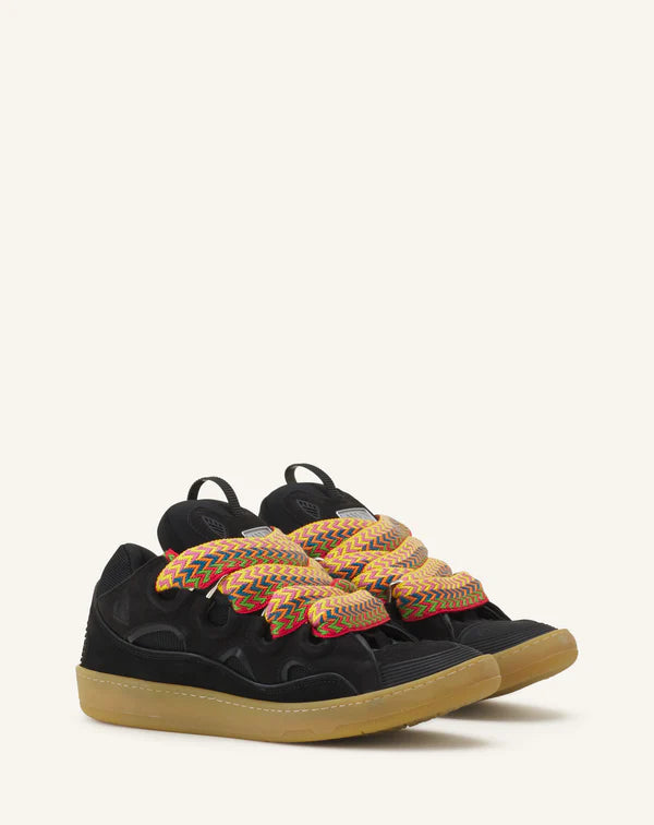 LANVIN SNEAKERS CURB PALE BLACK