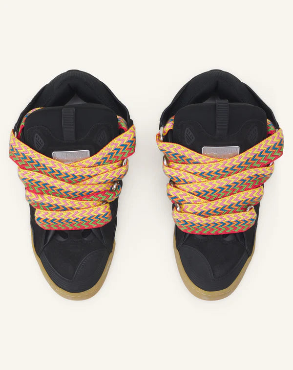 LANVIN SNEAKERS CURB PALE BLACK
