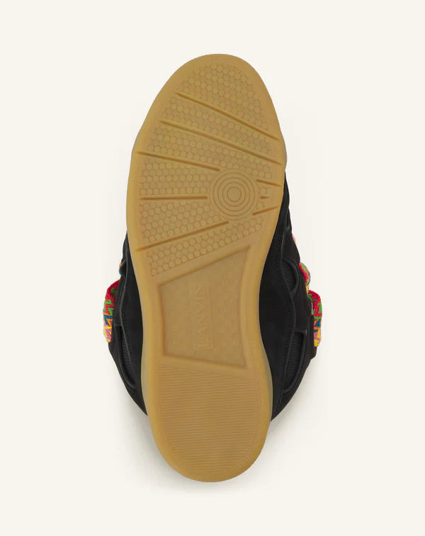 LANVIN SNEAKERS CURB PALE BLACK