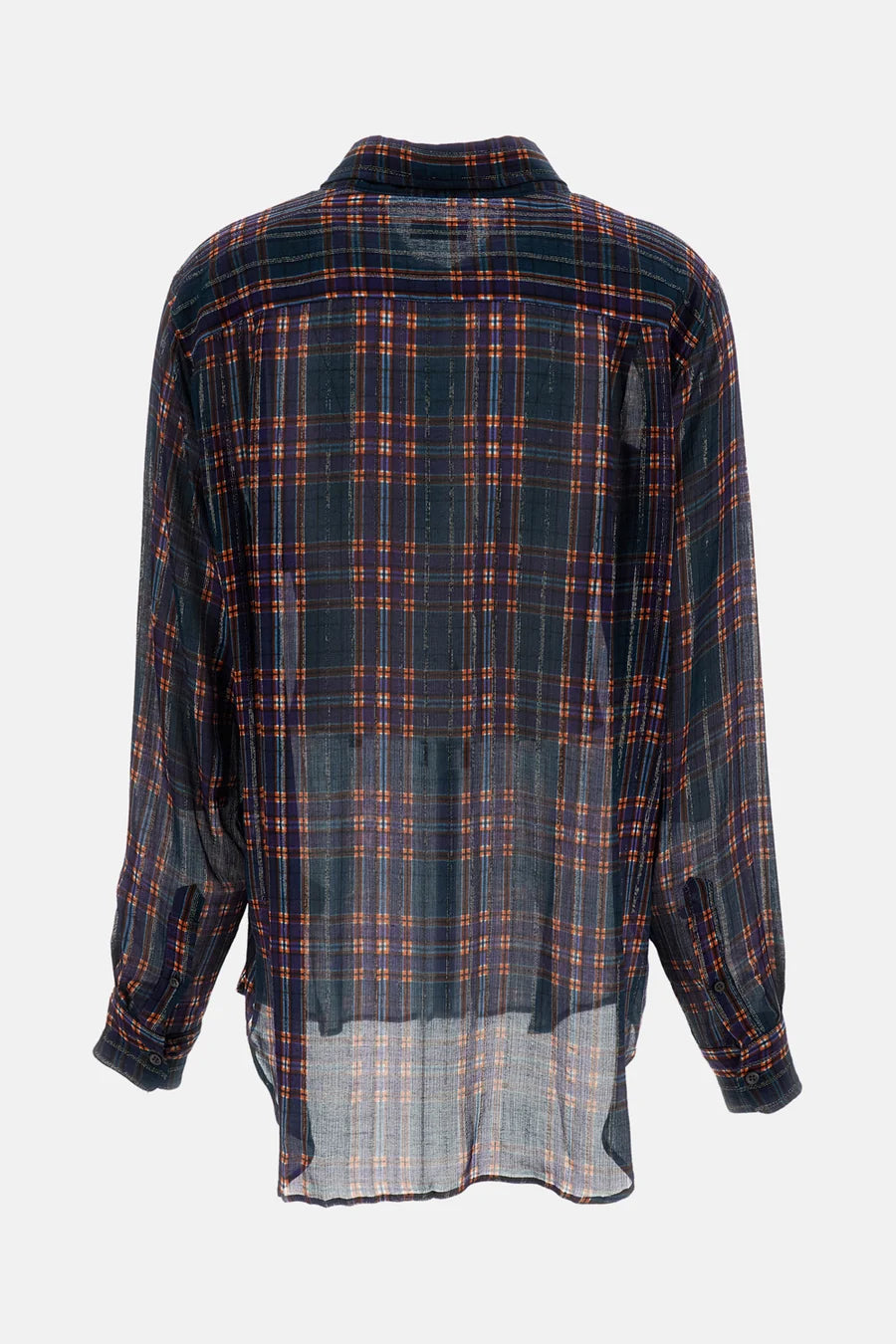 DRIES VAN NOTEN CAMICIA CHEERS BLU