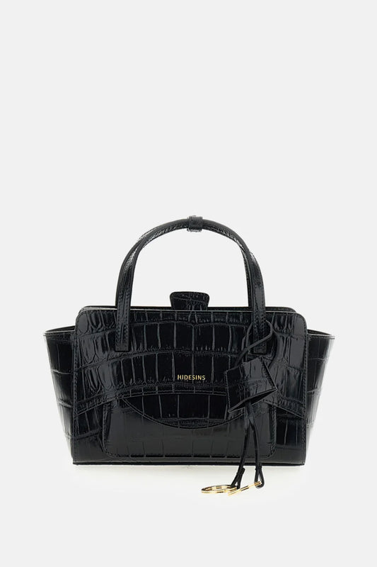 HIDESINS BORSA FLAP S COCCO BLACK