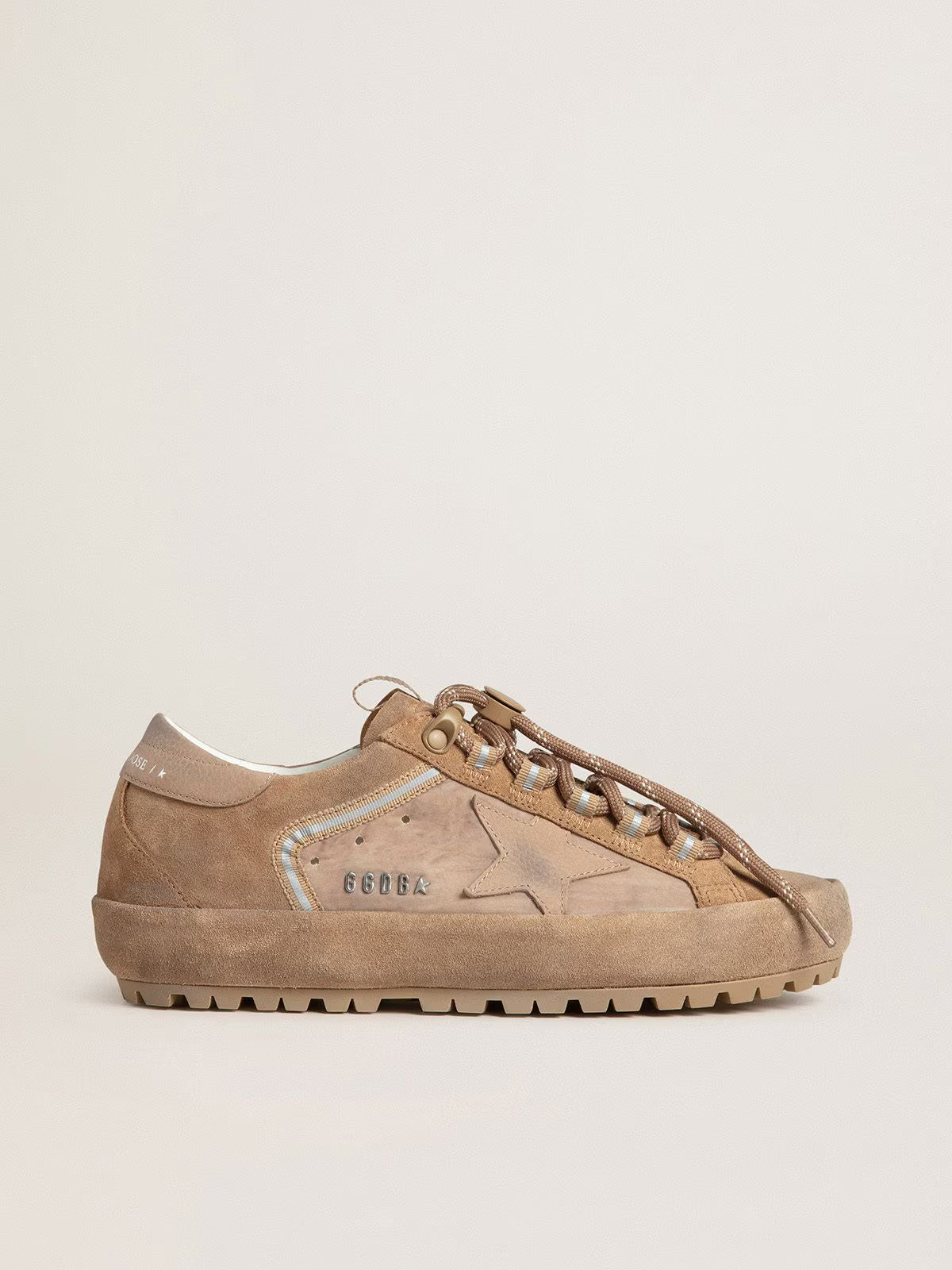 GOLDEN GOOSE SNEAKER SUPERSTAR SKI DOUBLE CARAMEL