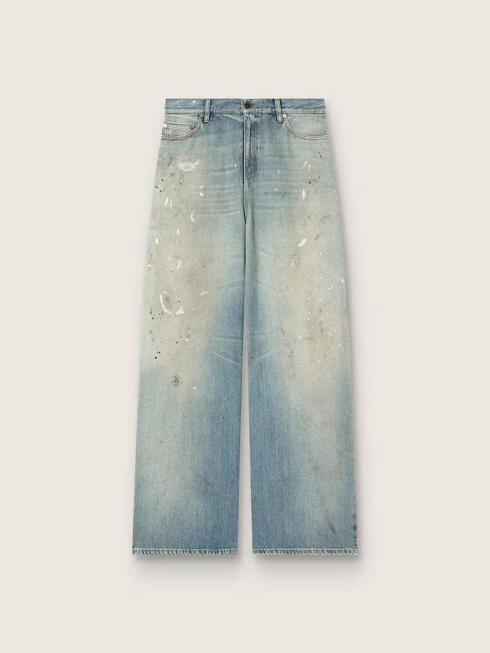 GOLDEN GOOSE JEANS DENIM LOGO
