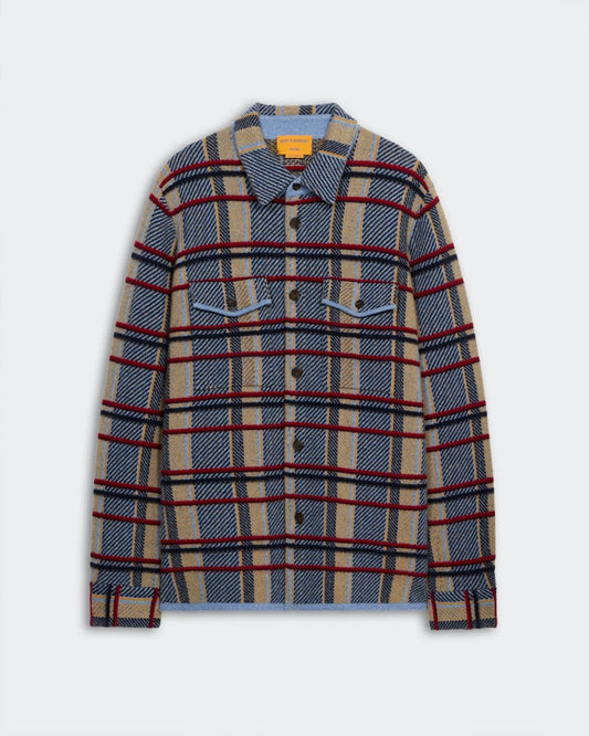 GUEST IN RESIDENCE CAMICIA PLAID WORK