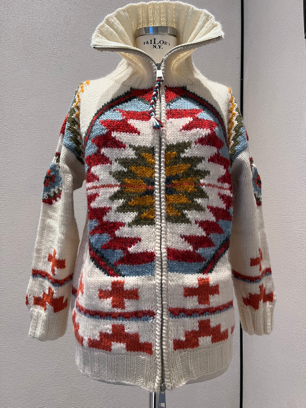 FRANTIC CARDIGAN ZIP PALO ALTO