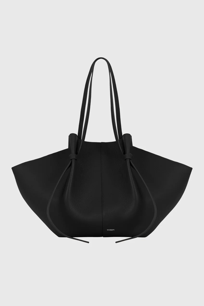 YUZEFI BORSA MOCHI LARGE PEBBLE BLACK