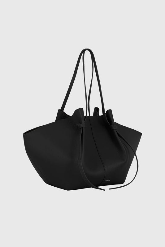 YUZEFI BORSA MOCHI LARGE PEBBLE BLACK
