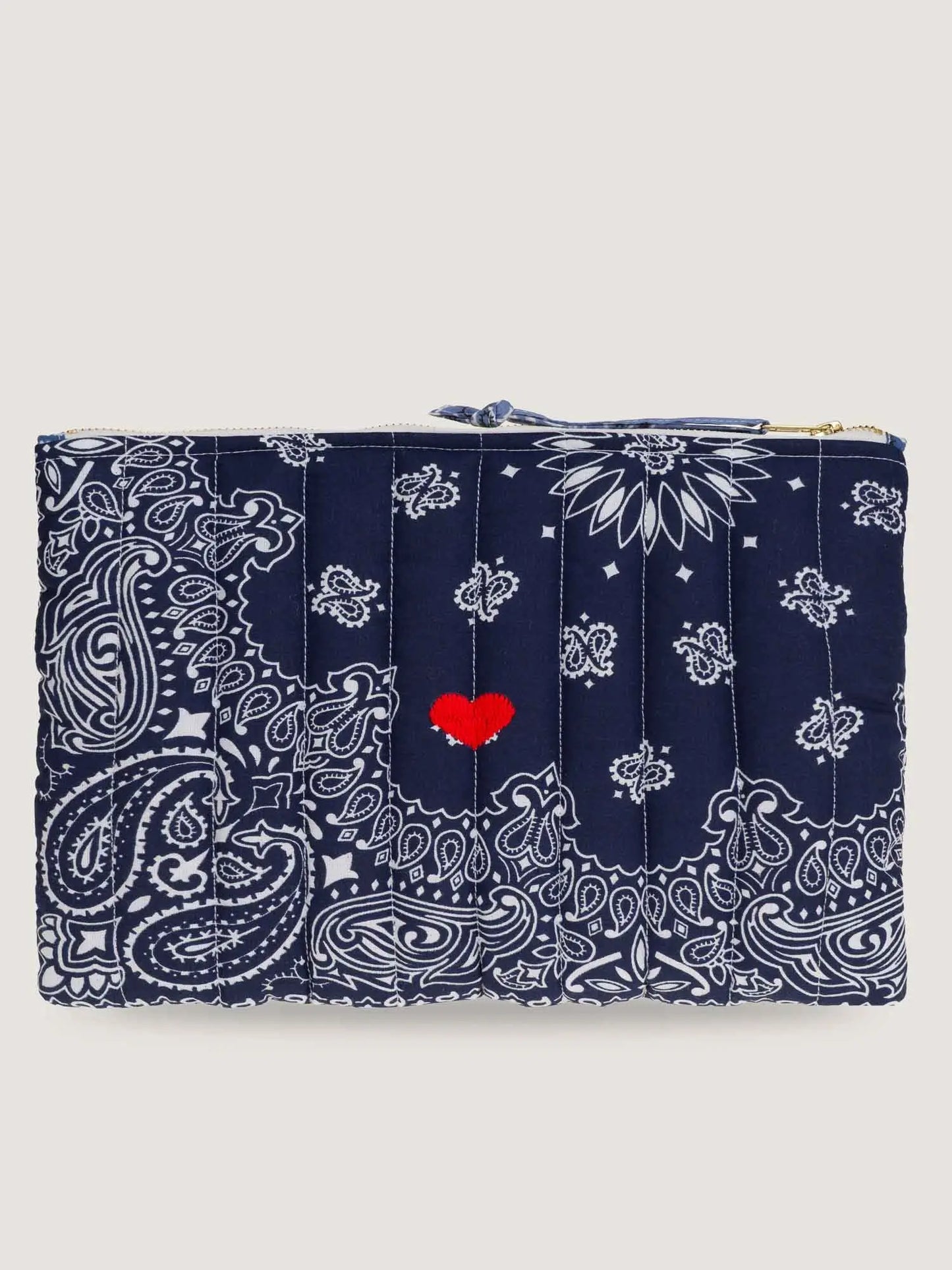 CALL IT YOUR BY NAME POCHETTE NAVY "CUORE"