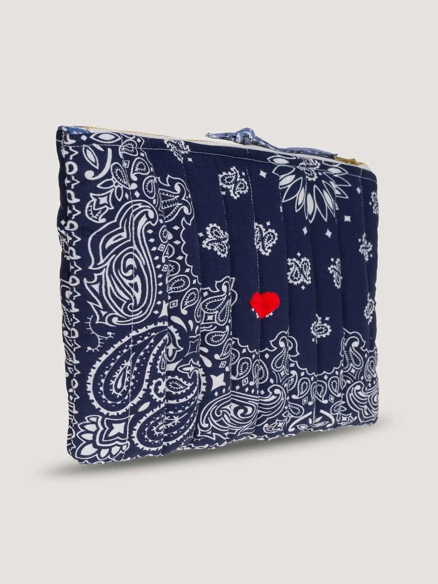 CALL IT YOUR BY NAME POCHETTE NAVY "CUORE"