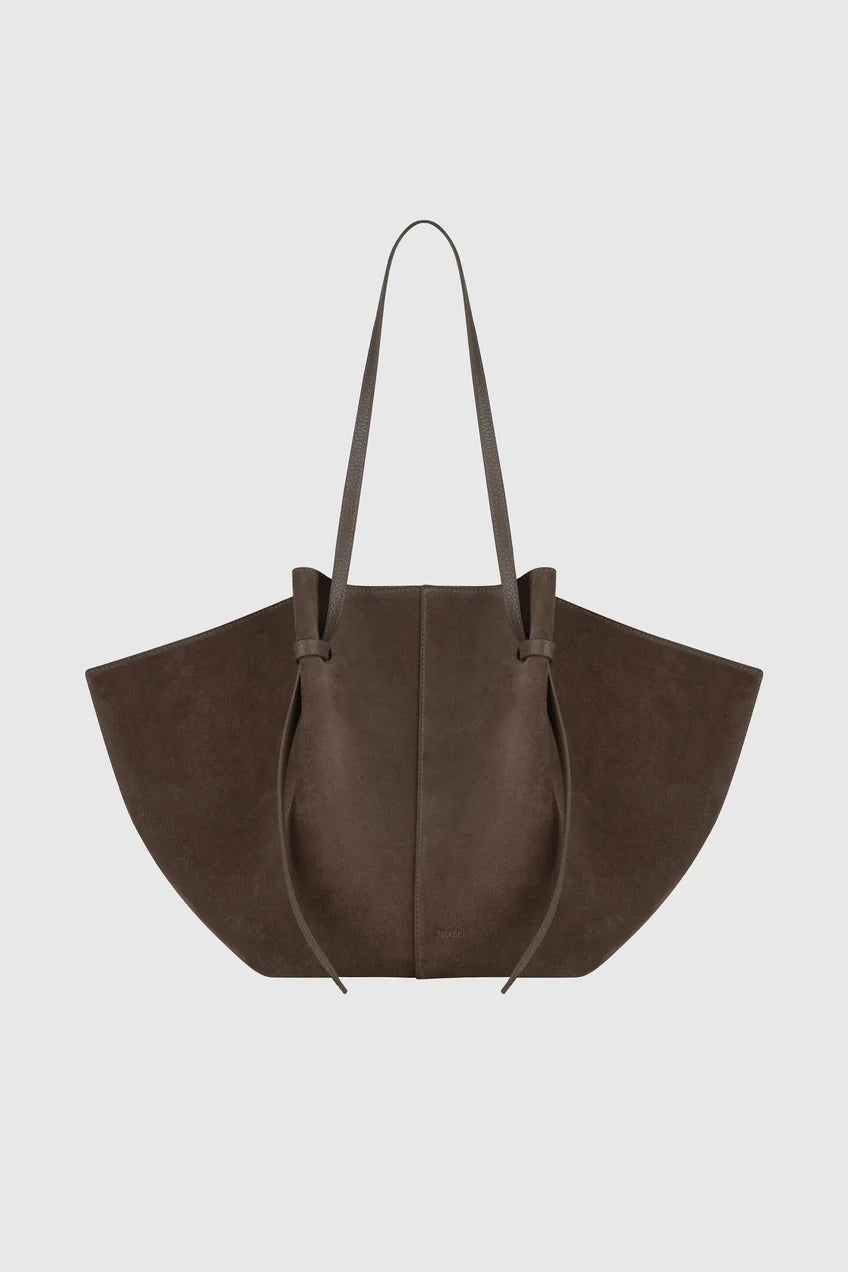 YUZEFI BORSA MOCHI LARGE SUEDE NUTMEG