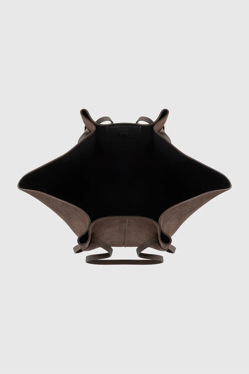 YUZEFI BORSA MOCHI LARGE SUEDE NUTMEG