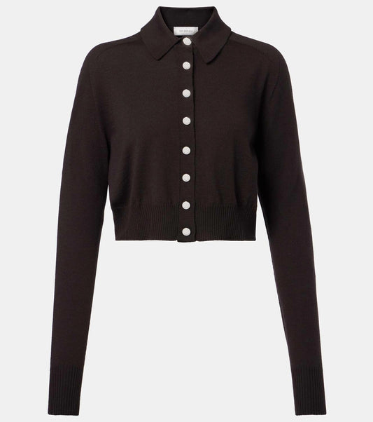 SPORTMAX CARDIGAN PERSEO TESTA DI MORO