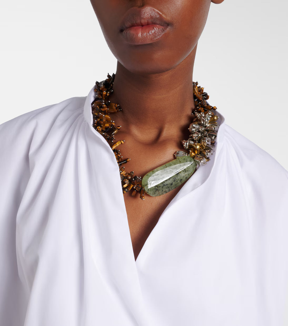 DRIES VAN NOTEN CAMICIA CENVER WHITE
