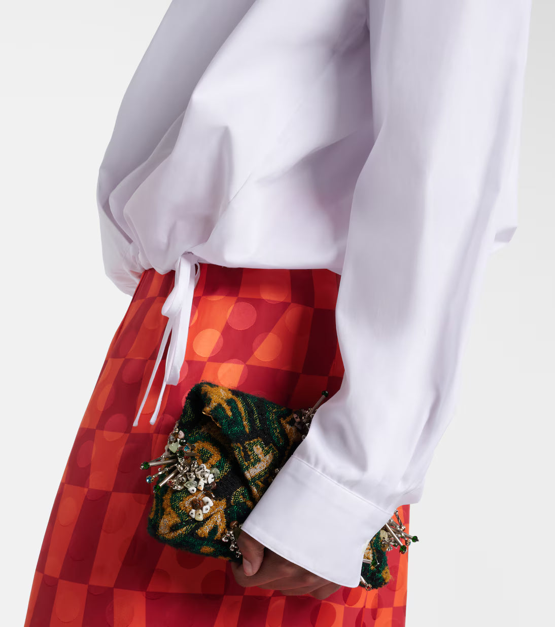DRIES VAN NOTEN CAMICIA CENVER WHITE