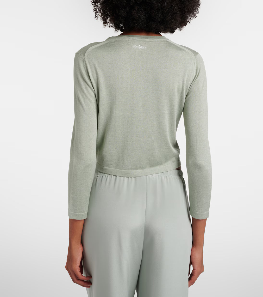 MAX MARA CARDIGAN FARETRA VERDE