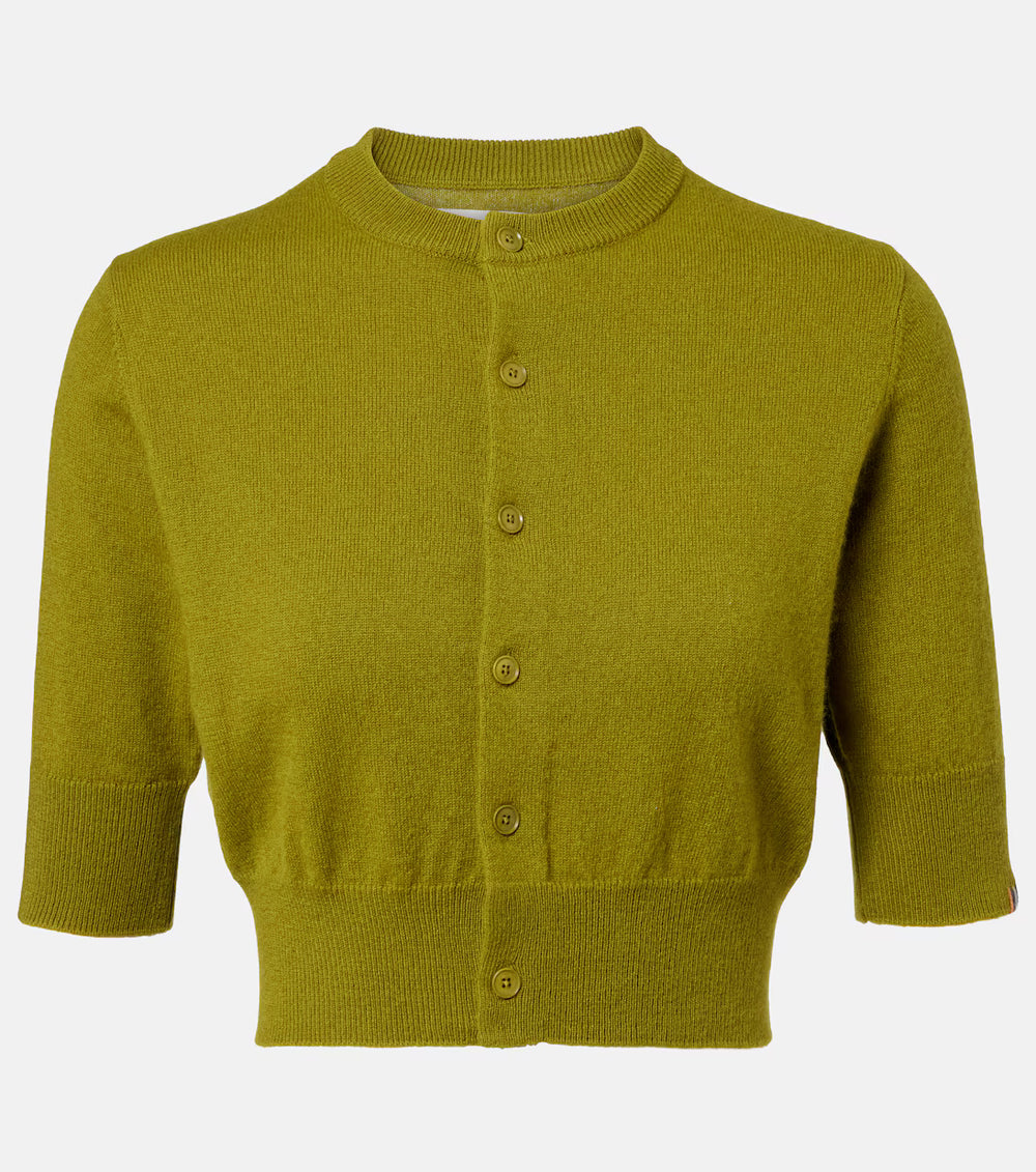 EXTREME CASHMERE CARDIGAN N.474 SUPERLITTLE GRASS