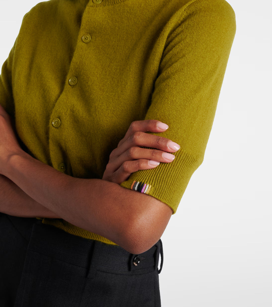 EXTREME CASHMERE CARDIGAN N.474 SUPERLITTLE GRASS