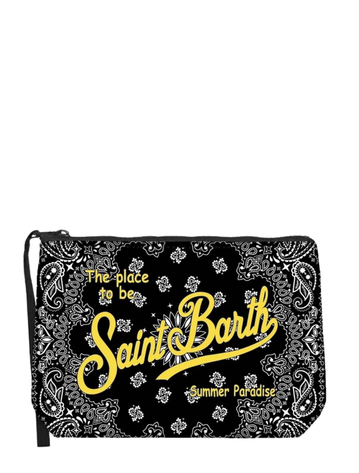 MC2 ST.BARTH POCHETTE ALINE BANDANA NERO