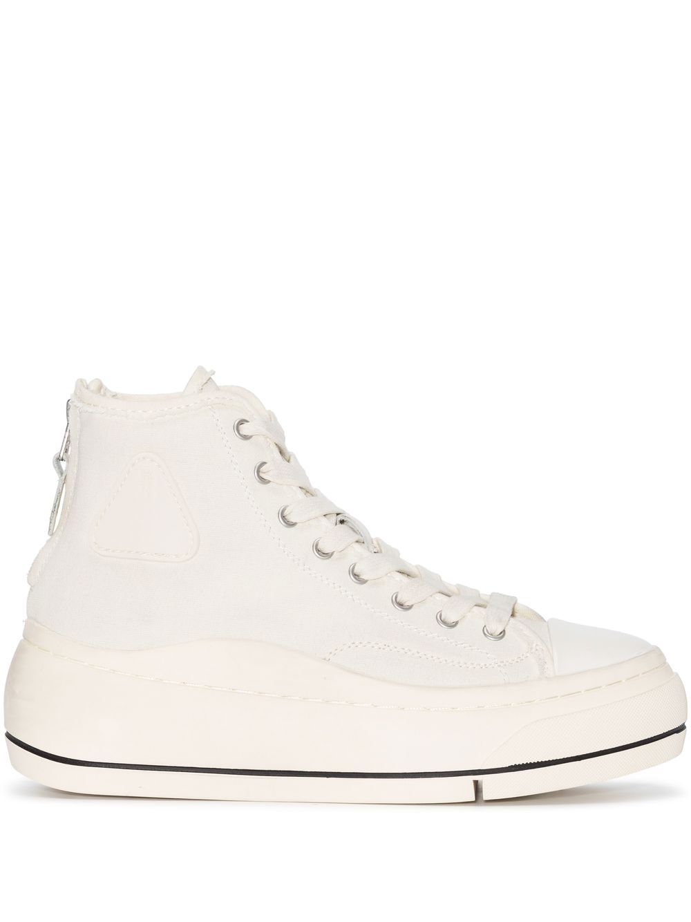 R13 SNEAKERS HIGH TOP ECRU