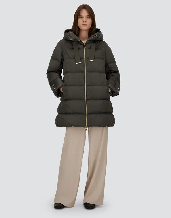 HERNO PIUMINO CAPPUCCIO GREY