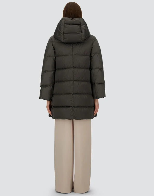 HERNO PIUMINO CAPPUCCIO GREY