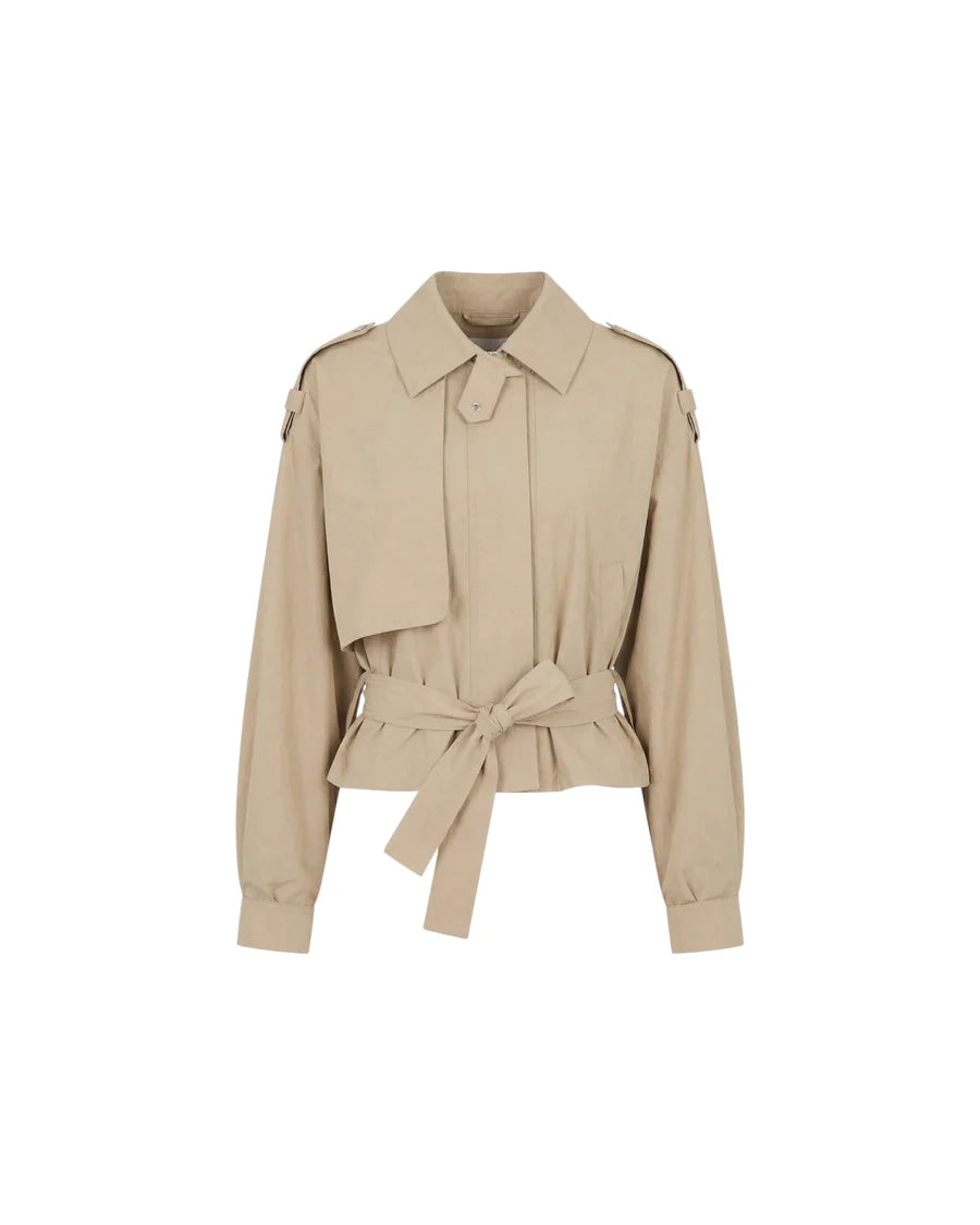 IRO GIACCA ZYNIA NODO BEIGE