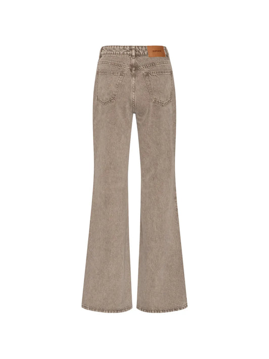ROTATE JEANS FLARED DRIFTWOOD