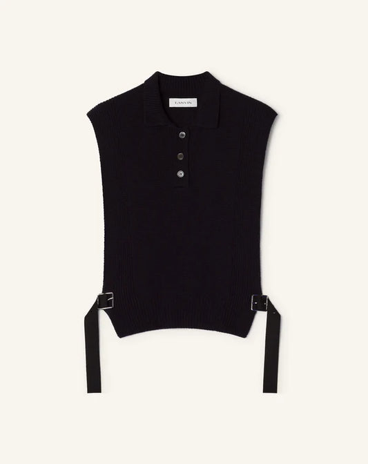 LANVIN MAGLIA BLU SCURO