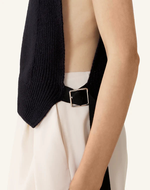 LANVIN MAGLIA BLU SCURO