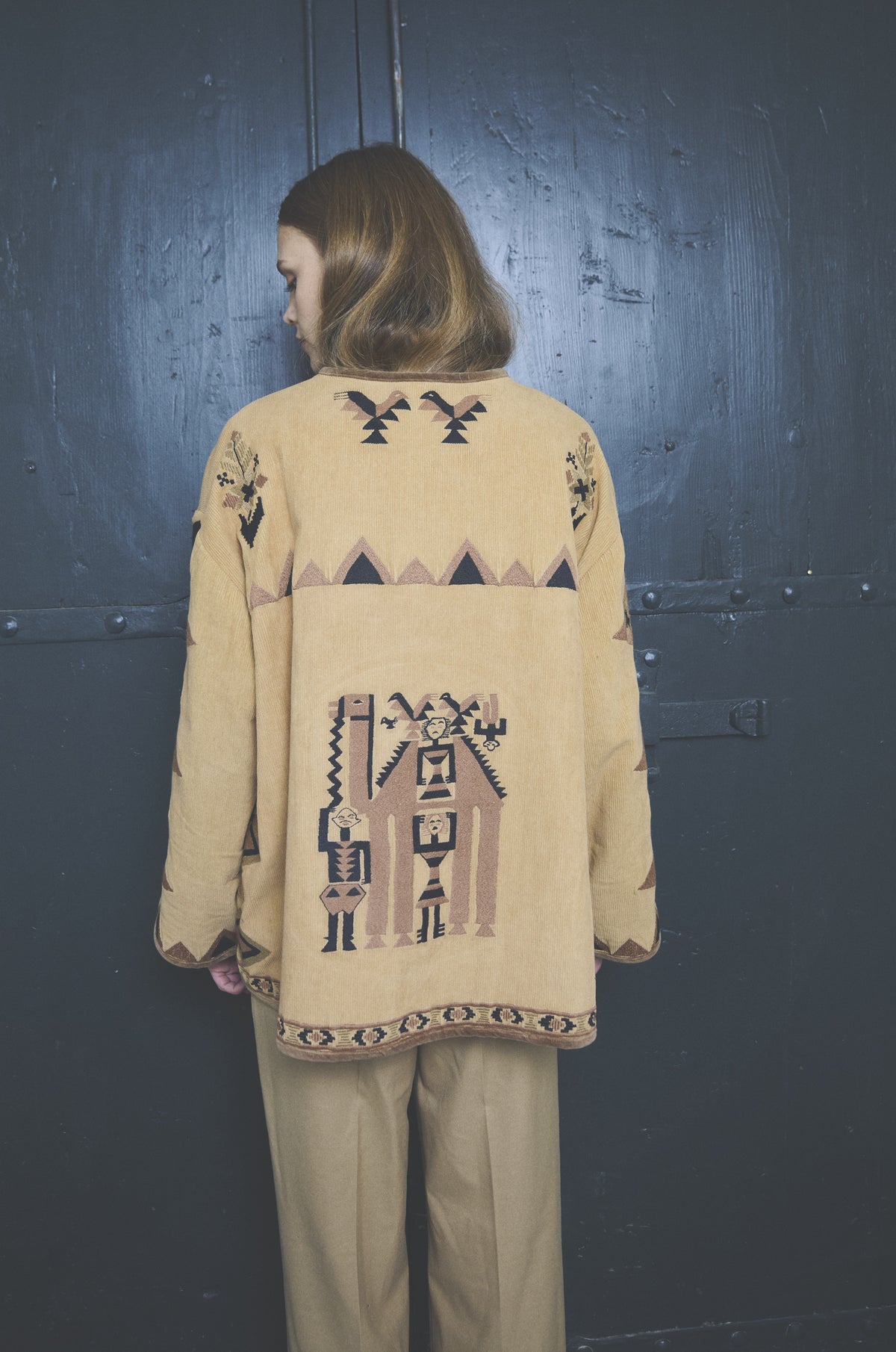 TAIEUR GIACCA DINA NAVAJO BEIGE
