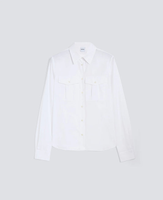 ASPESI CAMICIA CLASSICA WHITE
