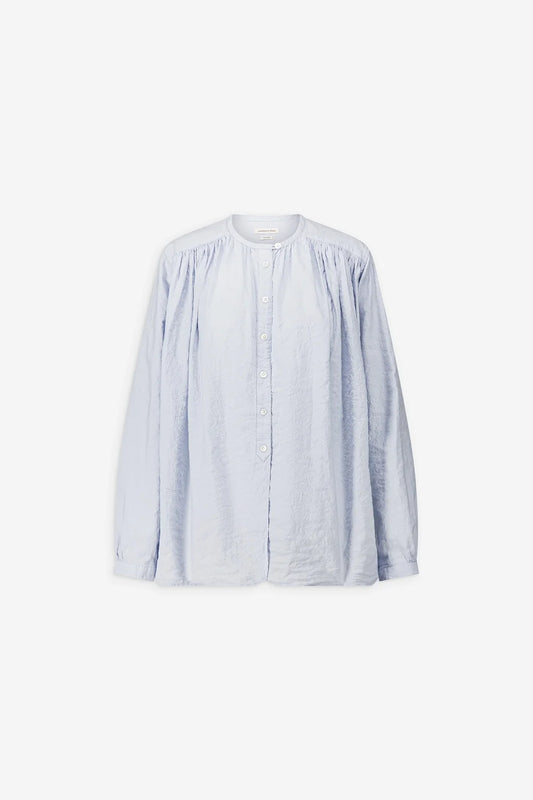 LAURENCE BRAS CAMICIA CIGAR AZZURRO