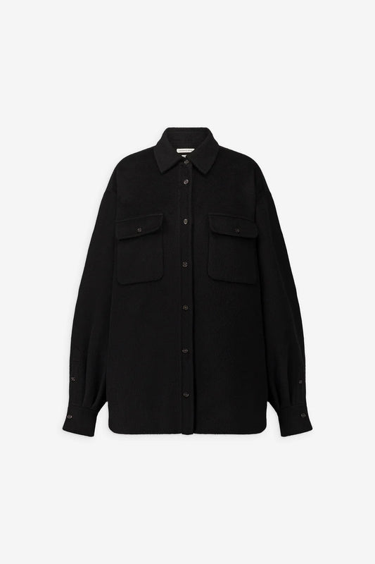 LAURENCE BRAS GIACCA CAMPAGNE BLACK