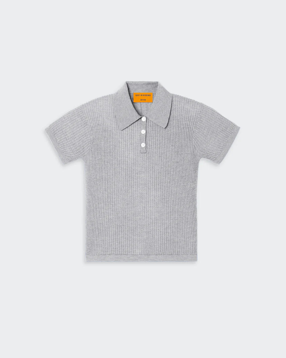 GUEST IN RESIDENCE SHRUNKEN POLO GREY