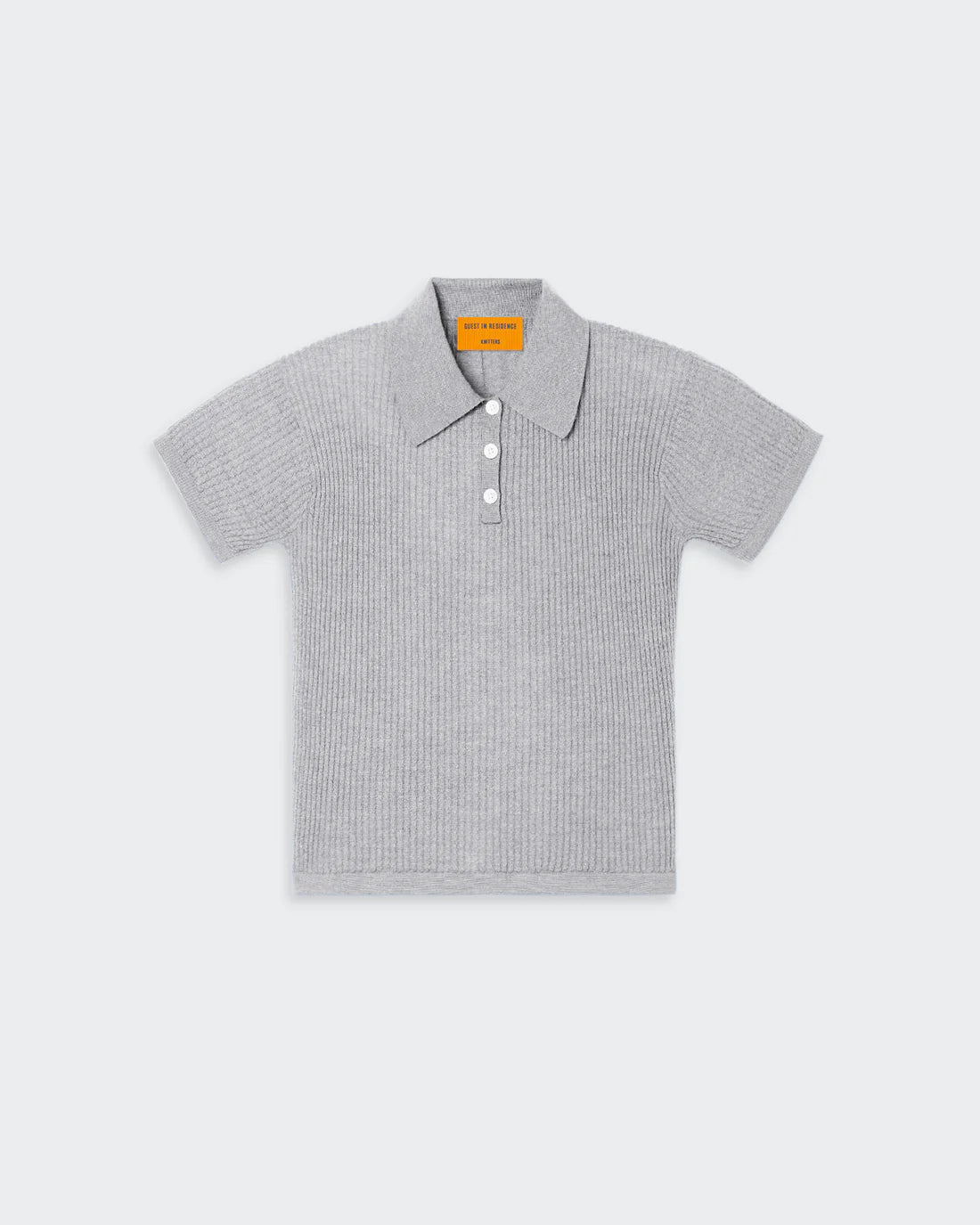 GUEST IN RESIDENCE SHRUNKEN POLO GREY