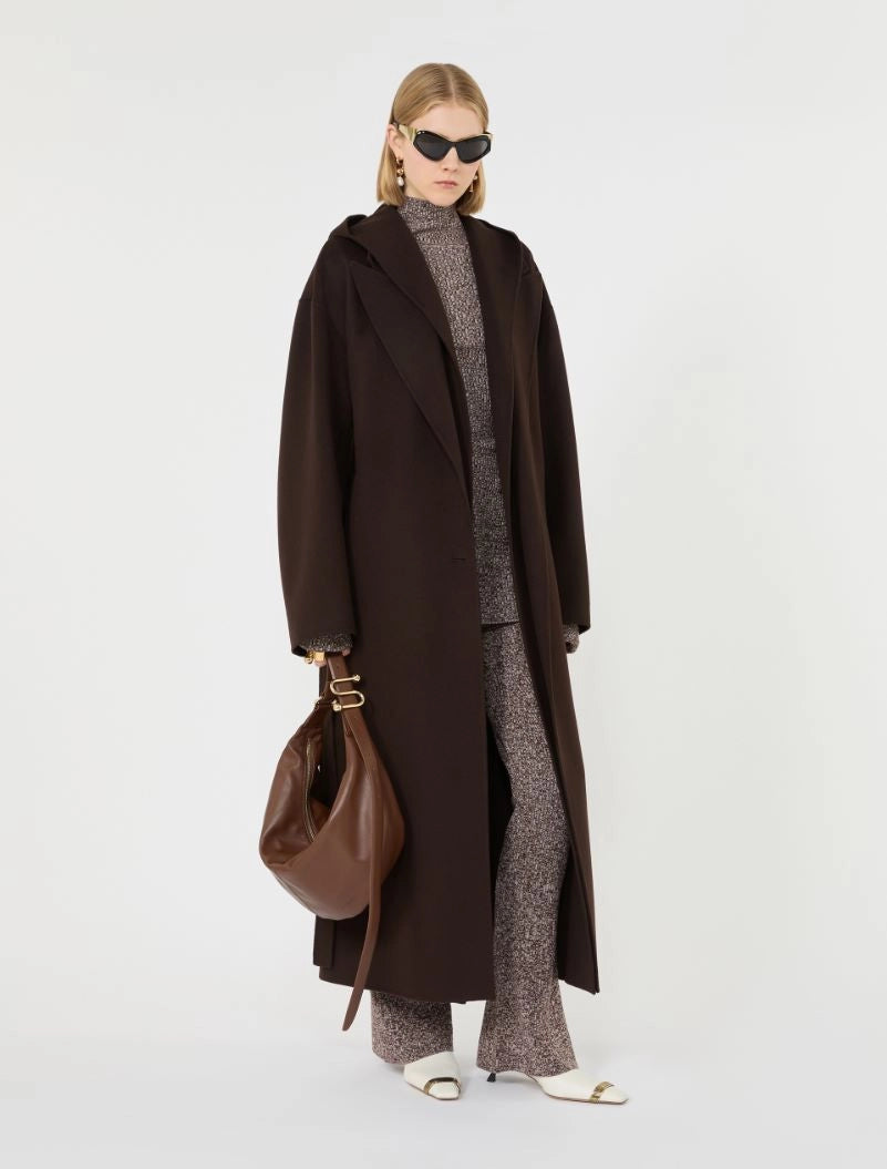 SPORTMAX CAPPOTTO OLMO CIOCCOLATO