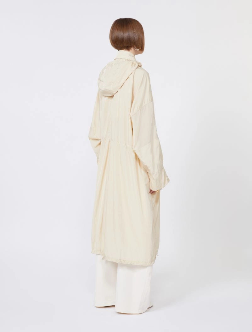 SPORTMAX IMPERMEABILE GATTO VANIGLIA