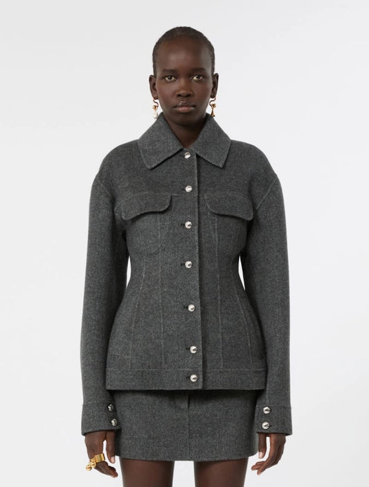SPORTMAX GIACCONE CALCIO ANTRACITE