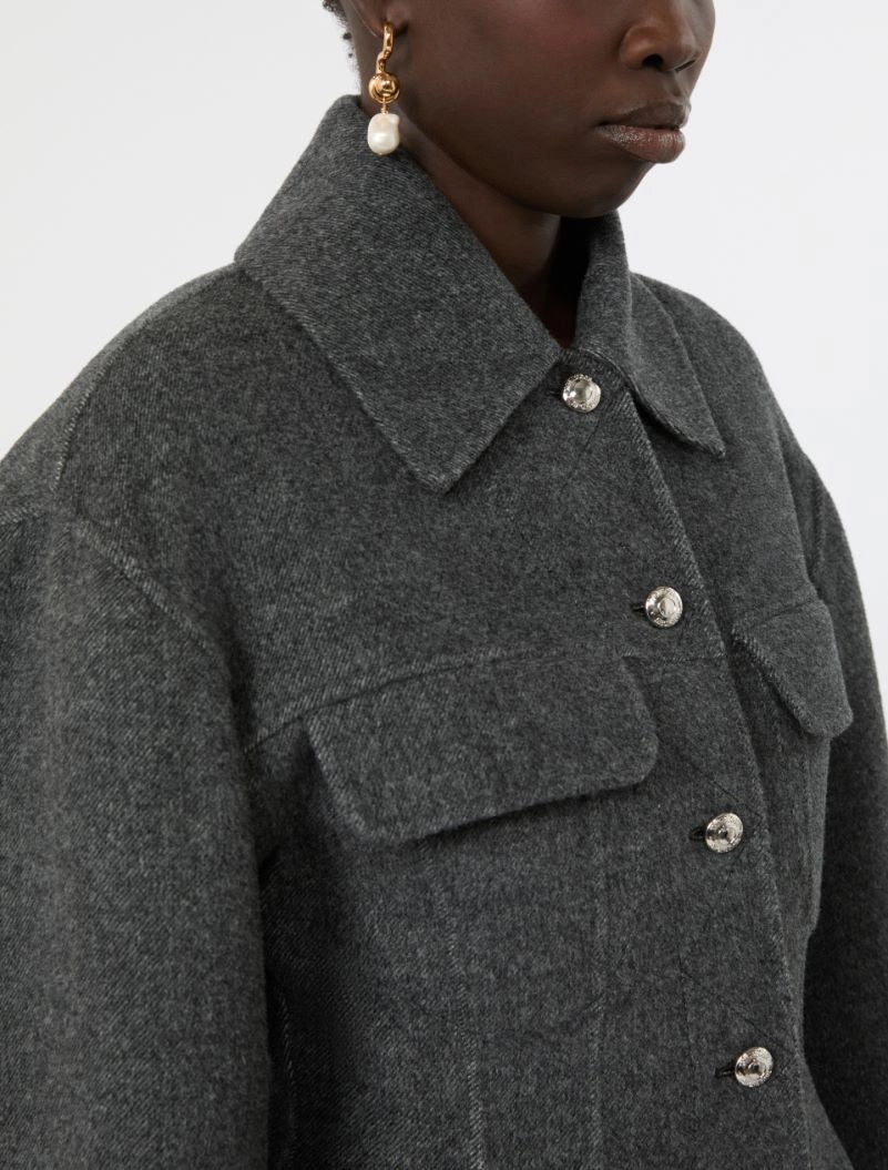 SPORTMAX GIACCONE CALCIO ANTRACITE