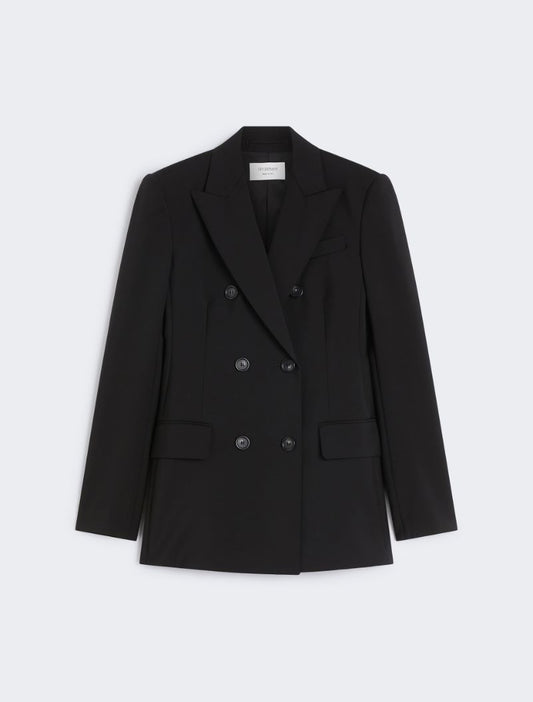 SPORTMAX GIACCA ADAMO NERO