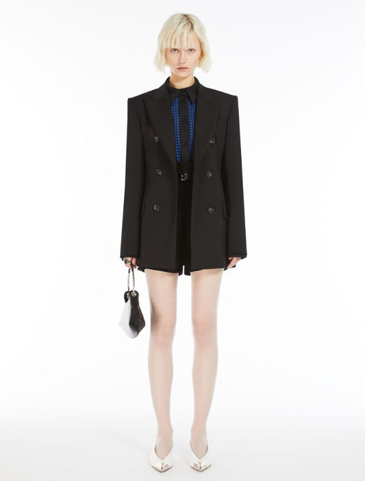 SPORTMAX GIACCA ADAMO NERO