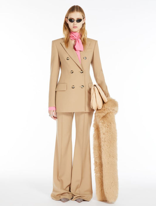 SPORTMAX GIACCA ADAMO BEIGE