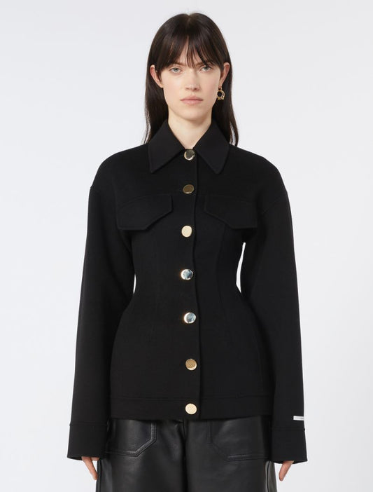 SPORTMAX GIACCONE EGEO NERO